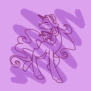 Pony Lineart (€12-15)